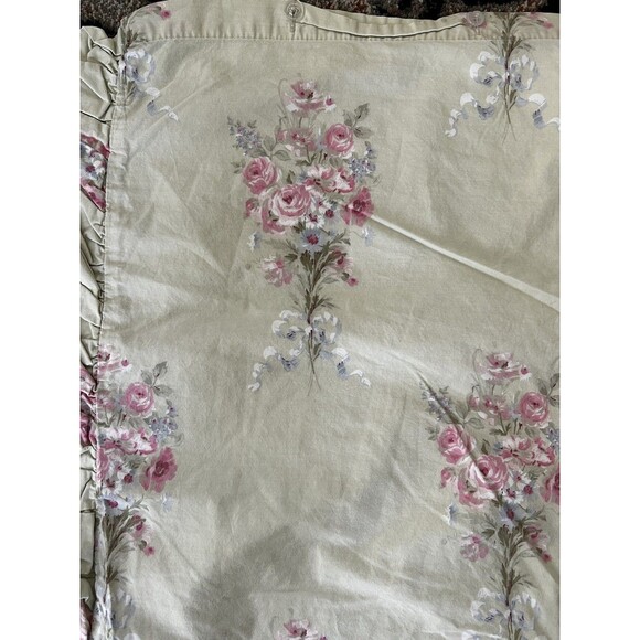 Rachel Ashwell Simply Shabby Chic Bramble Rose Duvet Cover Sham Twin Floral - Picture 1 of 10